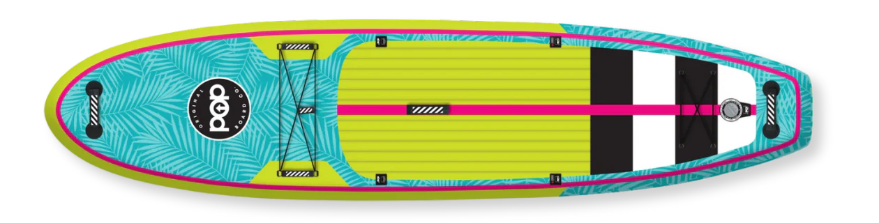 11'0" Yacht Hopper Turq/Neon/Pink